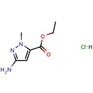 5-amino-2-methyl-2H-pyrazole-3-carboxylic acid ethyl ester hydrochloride
