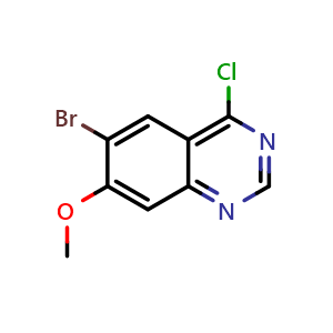 6-bromo-4-chloro-7-methoxyquinazoline