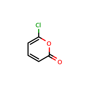 Chemical structure of 6-chloro-2-pyrone , CAS 20357-65-7, AChemBlock Y231340