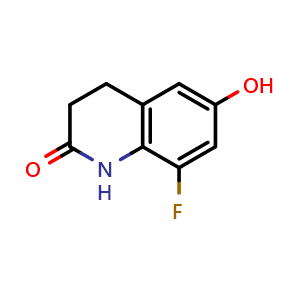 8-fluoro-6-hydroxy-3,4-dihydro-2(1H)-quinolinone