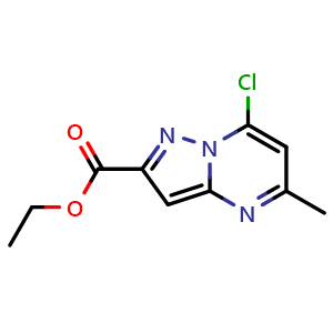 Ethyl 7-chloro-5-methylpyrazolo[1,5-a]pyrimidine-2-carboxylate