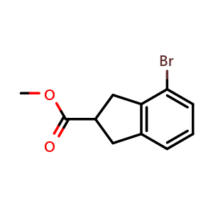 methyl 4-bromo-2,3-dihydro-1H-indene-2-carboxylate