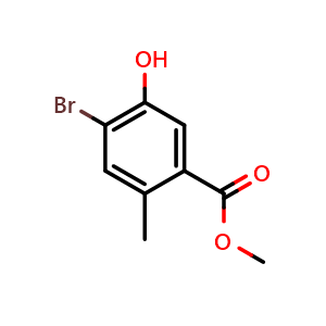 methyl 4-bromo-5-hydroxy-2-methylbenzoate