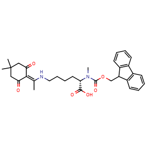 N2-(((9H-fluoren-9-yl)methoxy)carbonyl)-N6-(1-(4,4-dimethyl-2,6-dioxocyclohexylidene)ethyl)-N2-methyl-L-lysine