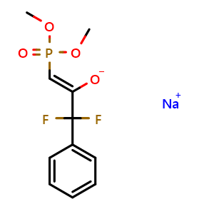 sodium (Z)-1-(dimethoxyphosphoryl)-3,3-difluoro-3-phenylprop-1-en-2-olate