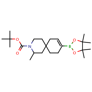 tert-butyl 2-methyl-9-(4,4,5,5-tetramethyl-1,3,2-dioxaborolan-2-yl)-3-azaspiro[5.5]undec-8-ene-3-carboxylate