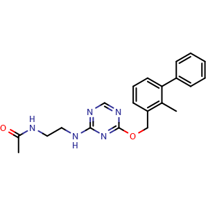 Chemical structure of PDL-1 cpd 10 , CAS 2767424-13-3, AChemBlock Y231561