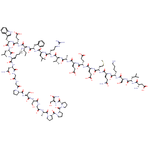 Chemical structure of Avexitide , CAS 133514-43-9, AChemBlock Y231637