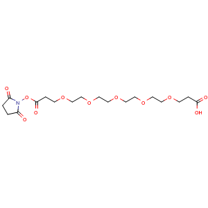 acid-C2-PEG4-C2-NHS ester