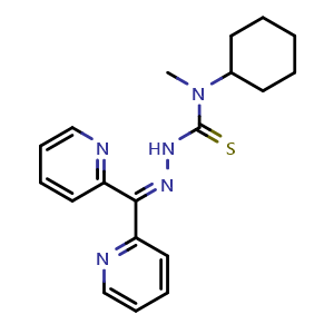 N-Cyclohexyl-2-(di-2-pyridinylmethylene)-N-methylhydrazinecarbothioamide