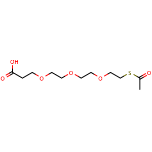 14-Oxo-4,7,10-trioxa-13-thiapentadecanoic acid