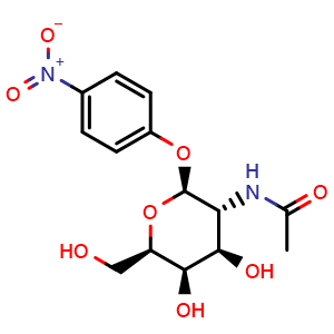 N-((2S,3R,4R,5R,6R)-4,5-Dihydroxy-6-(hydroxymethyl)-2-(4-nitrophenoxy)tetrahydro-2H-pyran-3-yl)acetamide