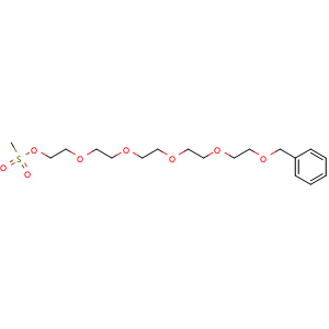 1-phenyl-2,5,8,11,14-pentaoxahexadecan-16-yl methanesulfonate