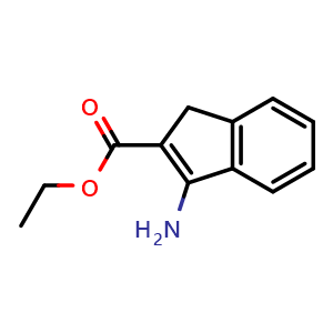 3-Amino-1H-indene-2-carboxylic acid ethyl ester