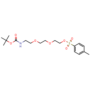 1,1-Dimethylethyl N-[2-[2-[2-[[(4-methylphenyl)sulfonyl]oxy]ethoxy]ethoxy]ethyl]carbamate