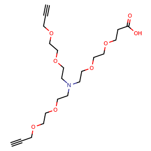 N-(acid-PEG2)-N-bis(PEG2-propargyl)