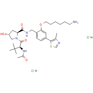 (S,R,S)-AHPC-phenol-alkylC6-amine dihydrochloride