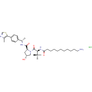 (S,R,S)-AHPC-Me-C10-NH2 hydrochloride
