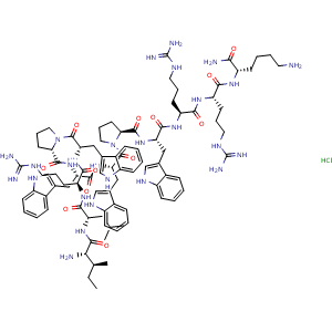 Chemical structure of Cevidoplenib dimesylate hydrochloride , CAS 269062-93-3, AChemBlock Y231883