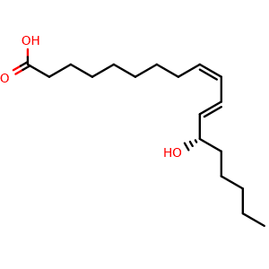 Chemical structure of (S)-Coriolic acid , CAS 29623-28-7, AChemBlock Y231916