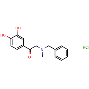 2-(Benzyl(methyl)amino)-1-(3,4-dihydroxyphenyl)ethanone hydrochloride (Adrenaline Impurity)