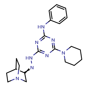 Chemical structure of ATB107 hydrochloride , CAS 455325-51-6, AChemBlock Y231947