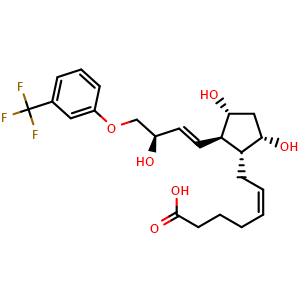 Chemical structure of (+)-Fluprostenol , CAS 54276-17-4, AChemBlock Y231958