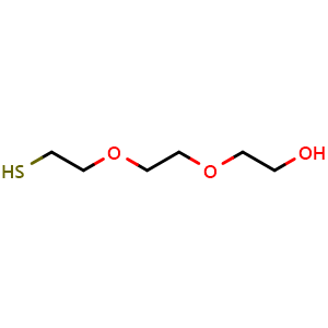 Chemical structure of Thiol-PEG3-alcohol , CAS 56282-36-1, AChemBlock Y231963