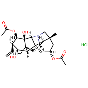 Chemical structure of Guan-fu base A hydrochloride , CAS 618094-85-2, AChemBlock Y231975