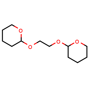 Chemical structure of THP-PEG1-THP , CAS 71033-27-7, AChemBlock Y231990
