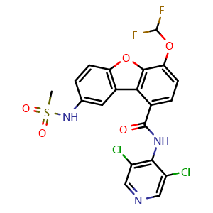 Chemical structure of Oglemilast , CAS 778576-62-8, AChemBlock Y231997
