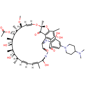 Chemical structure of Rifalogue , CAS 845625-44-7, AChemBlock Y232001