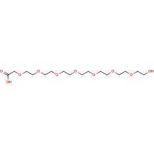 23-hydroxy-3,6,9,12,15,18,21-heptaoxatricosanoic acid