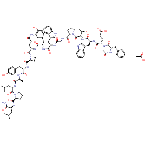 Chemical structure of AF 12198 Acetate , AChemBlock Y232149