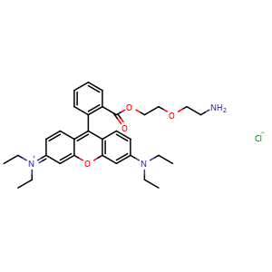 Chemical structure of BR-PEG2-amino , AChemBlock Y232215