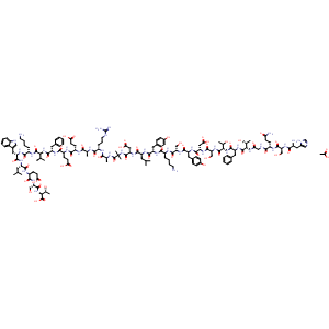 Chemical structure of dasiglucagon acetate , AChemBlock Y232229