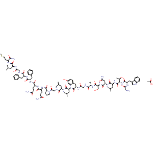 Chemical structure of Galantide acetate , AChemBlock Y232263