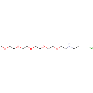 N-ethyl-2,5,8,11,14-pentaoxahexadecan-16-amine hydrochloride