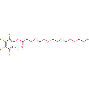perfluorophenyl 1-bromo-3,6,9,12-tetraoxapentadecan-15-oate