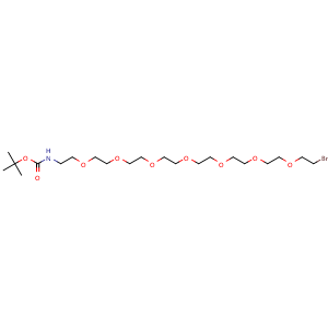 tert-butyl (23-bromo-3,6,9,12,15,18,21-heptaoxatricosyl)carbamate