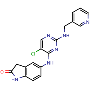 Chemical structure of BCL6 inhibitor 7 , CAS 2097518-46-0, AChemBlock Y232461