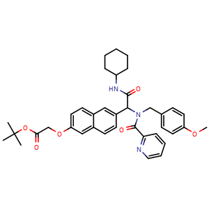 Chemical structure of NY2267 , CAS 886053-73-2, AChemBlock Y232499