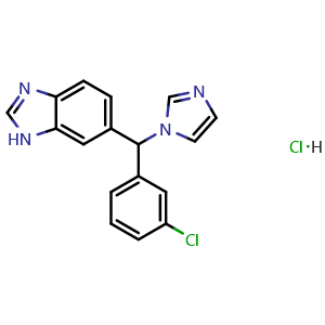 Chemical structure of Liarozole dihydrochloride , CAS 1883548-96-6, AChemBlock Y232502
