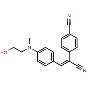 Chemical structure of HBC 530 , CAS 156840-13-0, AChemBlock Y232508