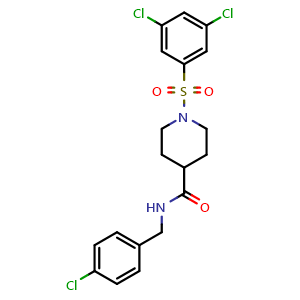Chemical structure of SLC13A5-IN-1 , CAS 2227548-95-8, AChemBlock Y232532