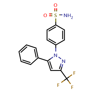 Chemical structure of Desmethyl Celecoxib , CAS 170569-87-6, AChemBlock Y232533