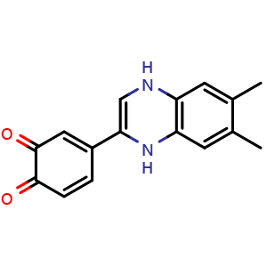 Chemical structure of Tyrphostin AG1433 , CAS 168835-90-3, AChemBlock Y232534