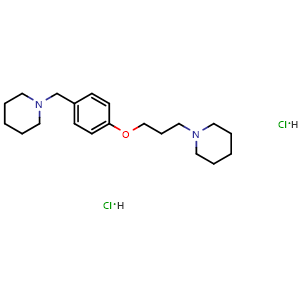 Chemical structure of JNJ-5207852 dihydrochloride , CAS 1782228-76-5, AChemBlock Y232538