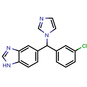 Chemical structure of Liarozole , CAS 115575-11-6, AChemBlock Y232549