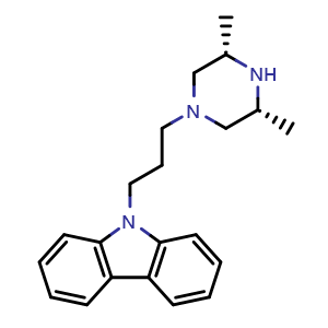 Chemical structure of Rimcazole , CAS 95586-99-5, AChemBlock Y232570